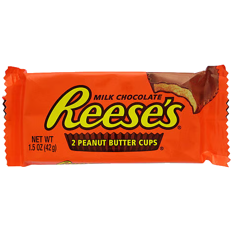 Reese Milk Choc Peanut Butter Cup Standard Bar 42g