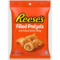 US - Pretzels - Reese's- Filled Pretzels With Peanut Butter Filling Peg Bag 141g
