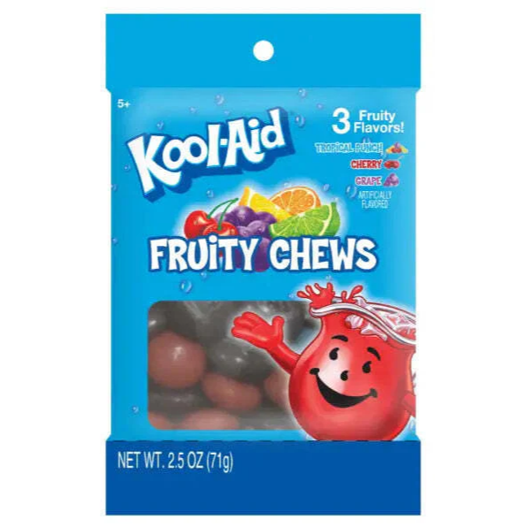 Kool-Aid Fruit Chews Peg Bag 71g