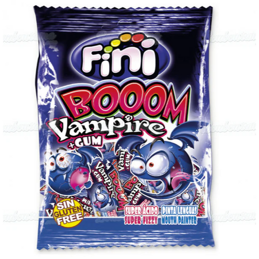 Fini Booom Vampire Bubble Gum Tongue-Coloring 80g