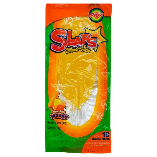Slaps Candy - MANGO 10-Pk 3.33OZ 95g