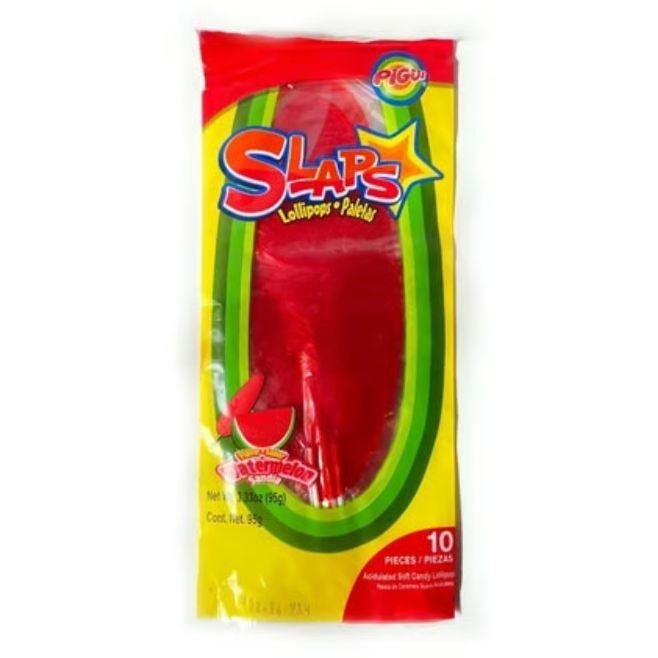 Slaps Candy - WATERMELON 10-Pk 3.33OZ 95g