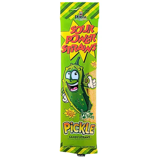 Dorval Sour Power Straws - Pickle (Limited Edition) 50g