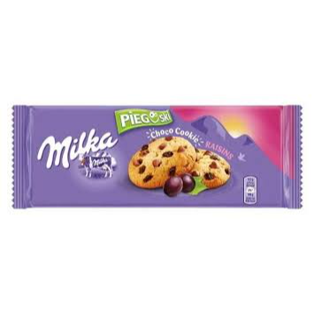 MILKA Pieguski Cookies With Raisins 135g