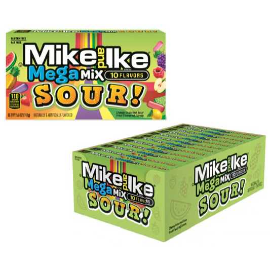 Theater Box Mike & Ike Mega Mix - Sour 120g