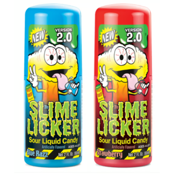 Spain - Toxic Waste Slime Licker 2.0 - Blue Razz & Strawberry 57g