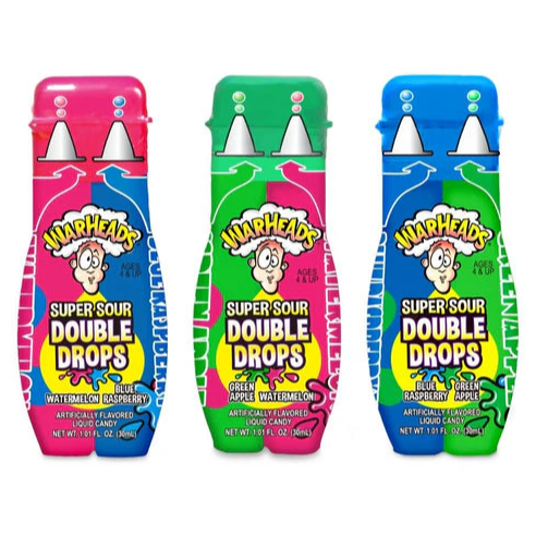 WARHEADS Super Sour Double Drops 30 mL