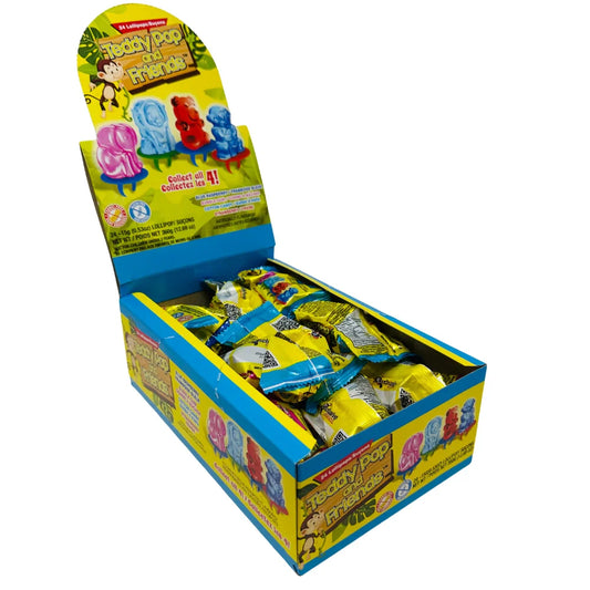 Exclusive Brands Teddy Pop & Friends Lollipops - 24ct