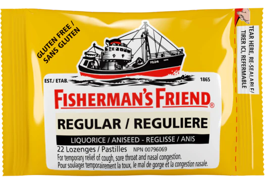 Fisherman’s Friend Regular Cough Drops 22ct